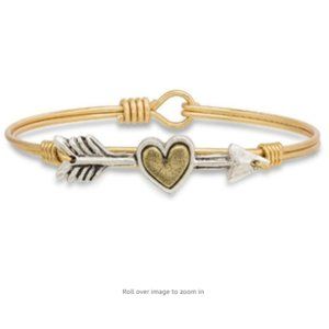 Follow Your Heart Bangle Bracelet